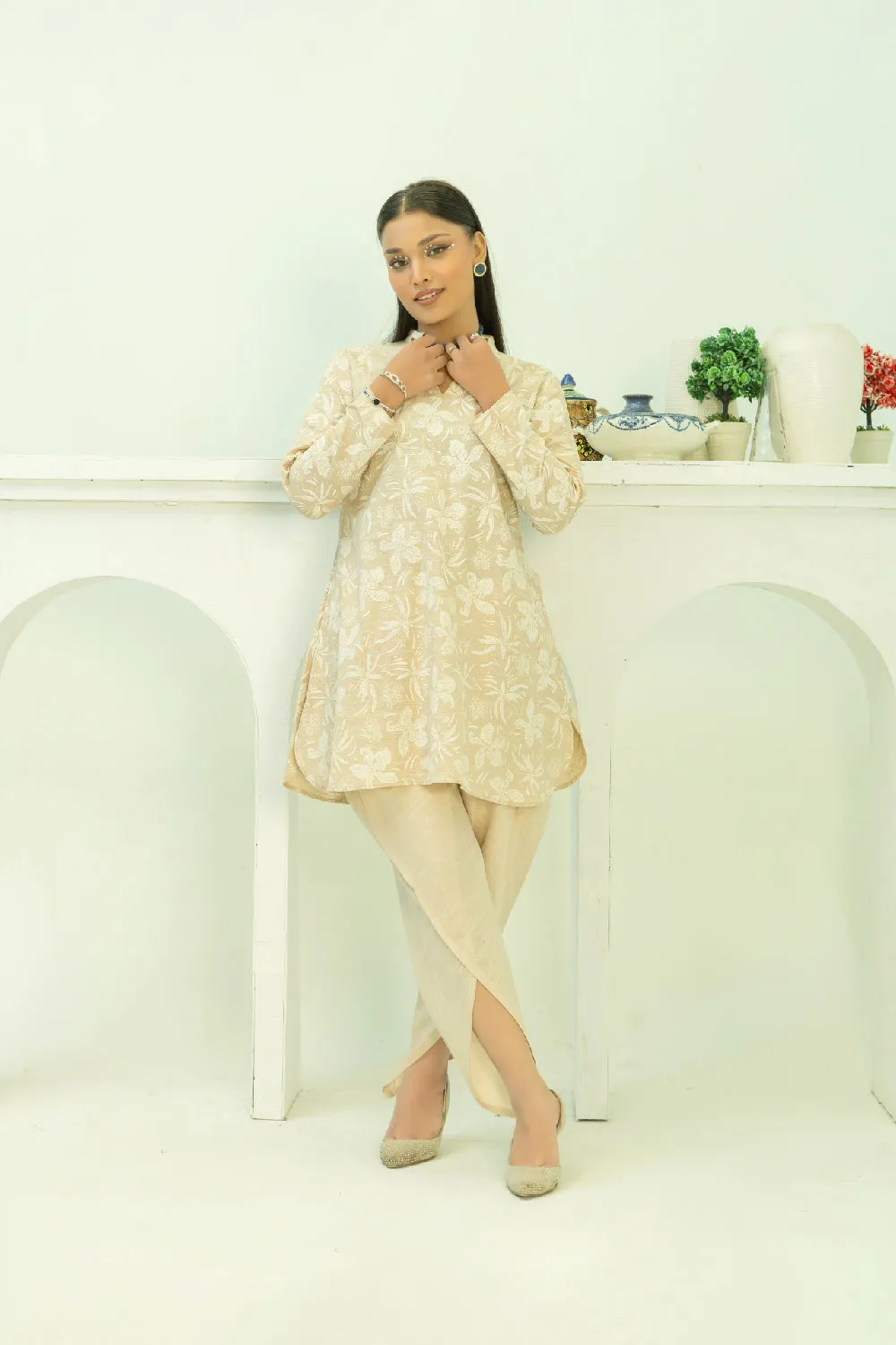 1 PC Stitched | Paste Printed Khaddar Shirt