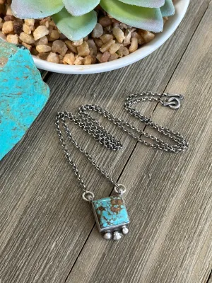 18" Square #8 Necklace