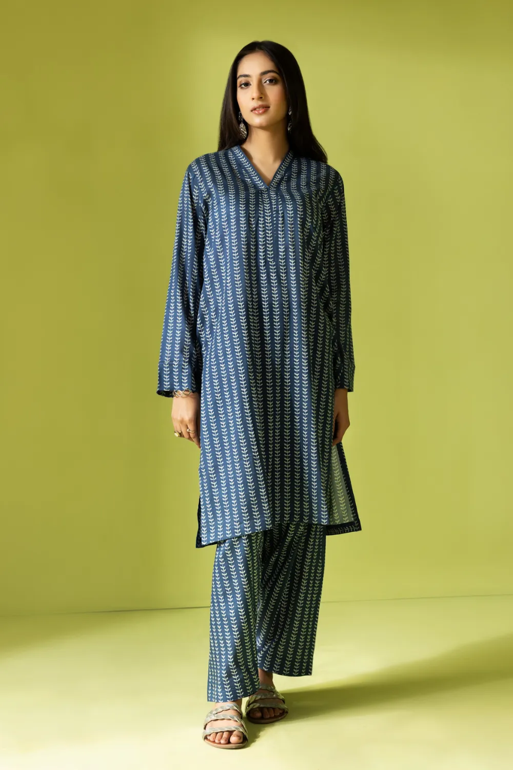 2 PC Stitched | Digital  Shirt   Trouser