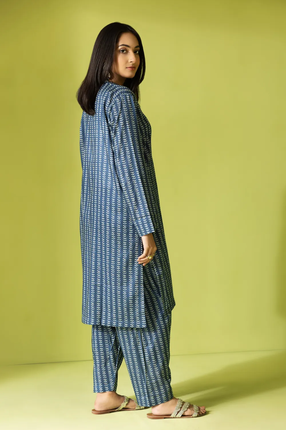 2 PC Stitched | Digital  Shirt   Trouser