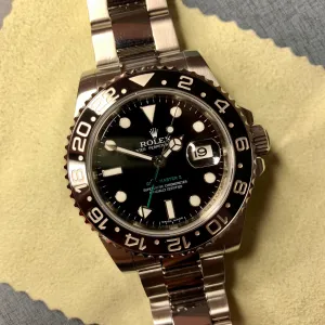 2006 Rolex GMT Master II 116710 Ceramic Steel Automatic Z Series Wristwatch