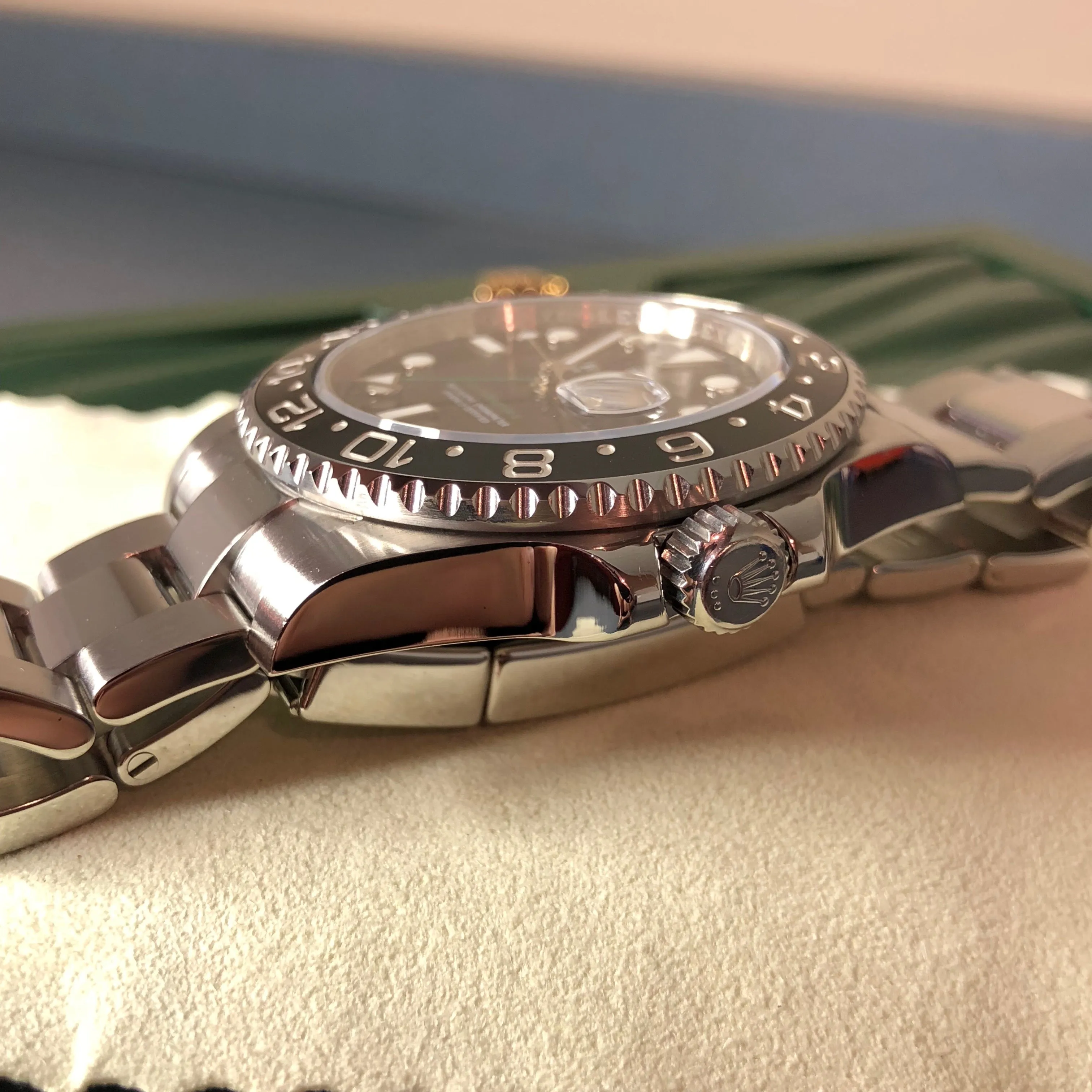 2006 Rolex GMT Master II 116710 Ceramic Steel Automatic Z Series Wristwatch