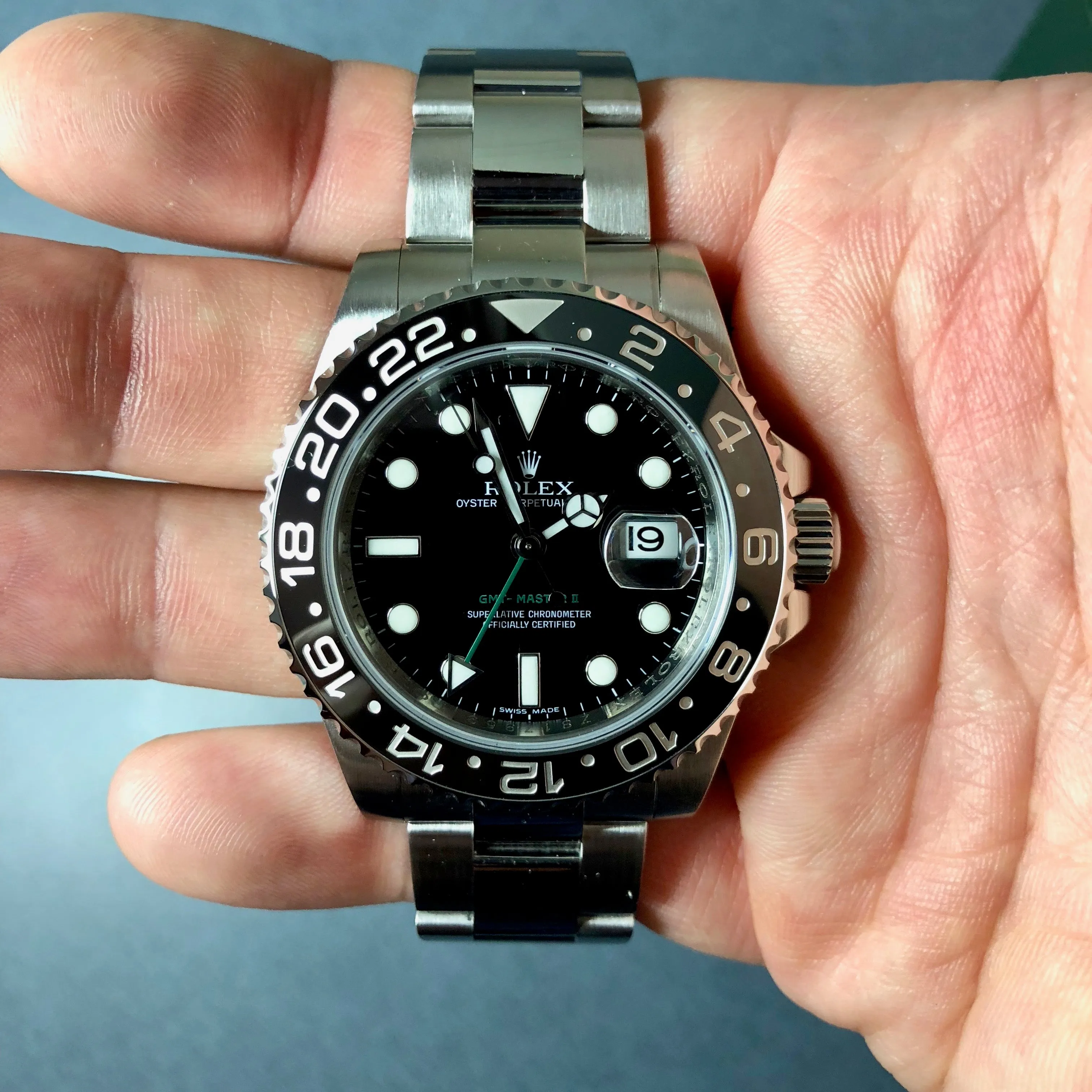 2006 Rolex GMT Master II 116710 Ceramic Steel Automatic Z Series Wristwatch