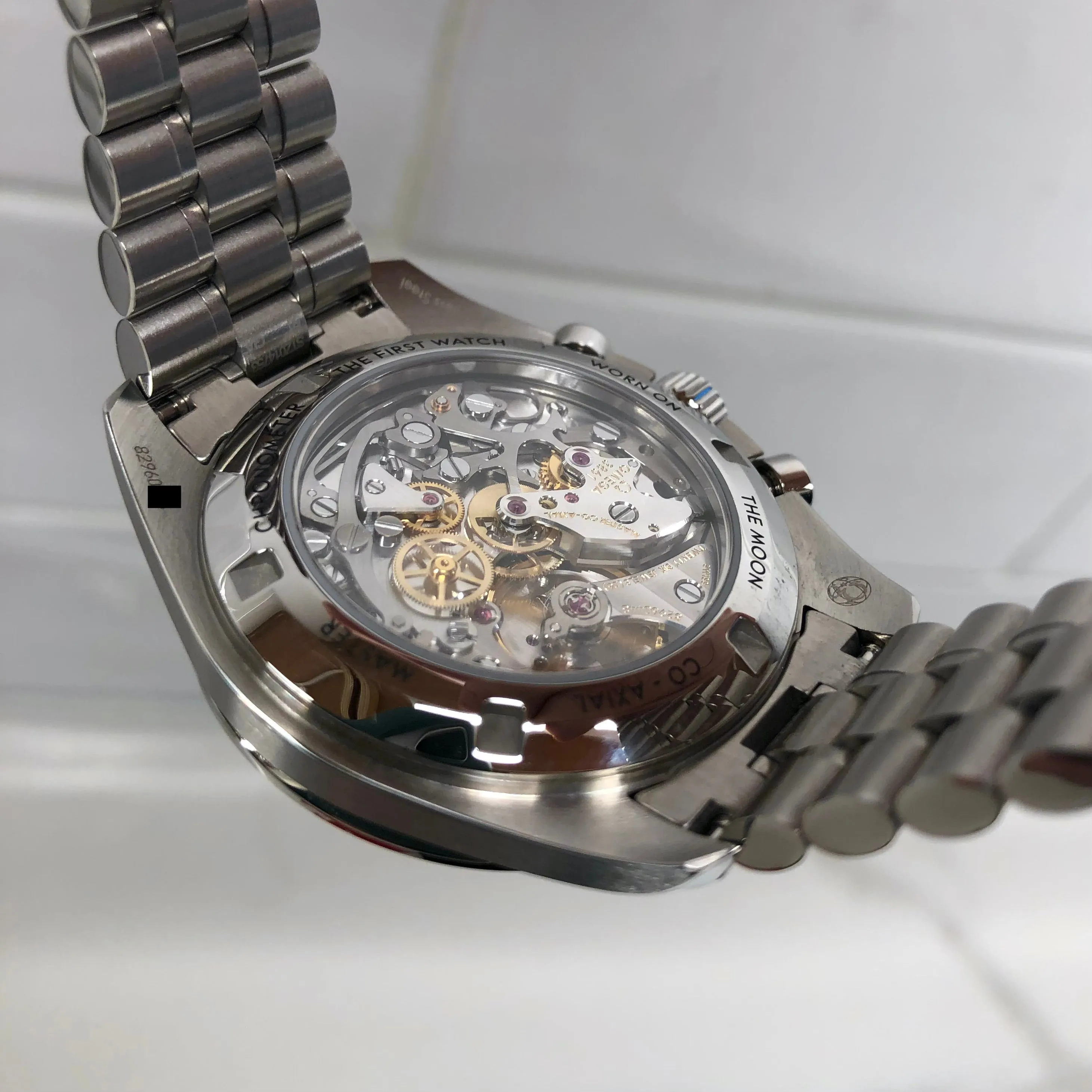 2021 Omega Speedmaster Moonwatch 310.30.42.50.01.002 Master 42mm Wristwatch with Box Papers