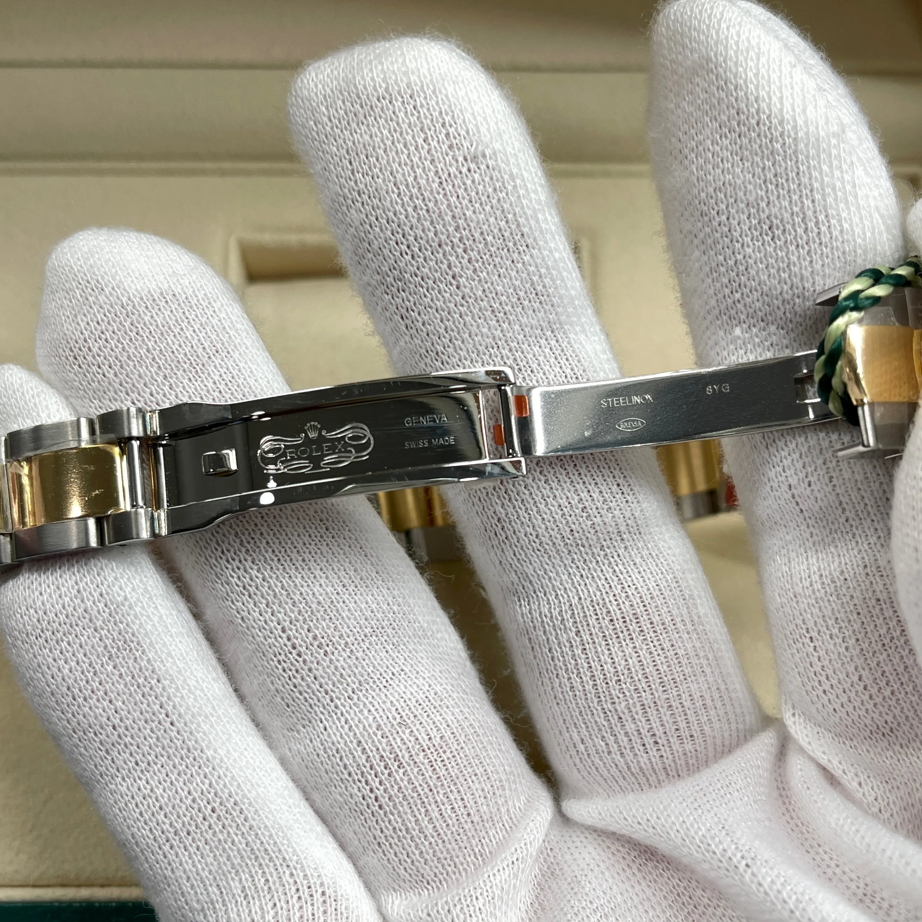 2021 Rolex Datejust 178243 Ladies Two Tone 31mm Midsize Black Stick Wristwatch Box Papers Factory Wrapped