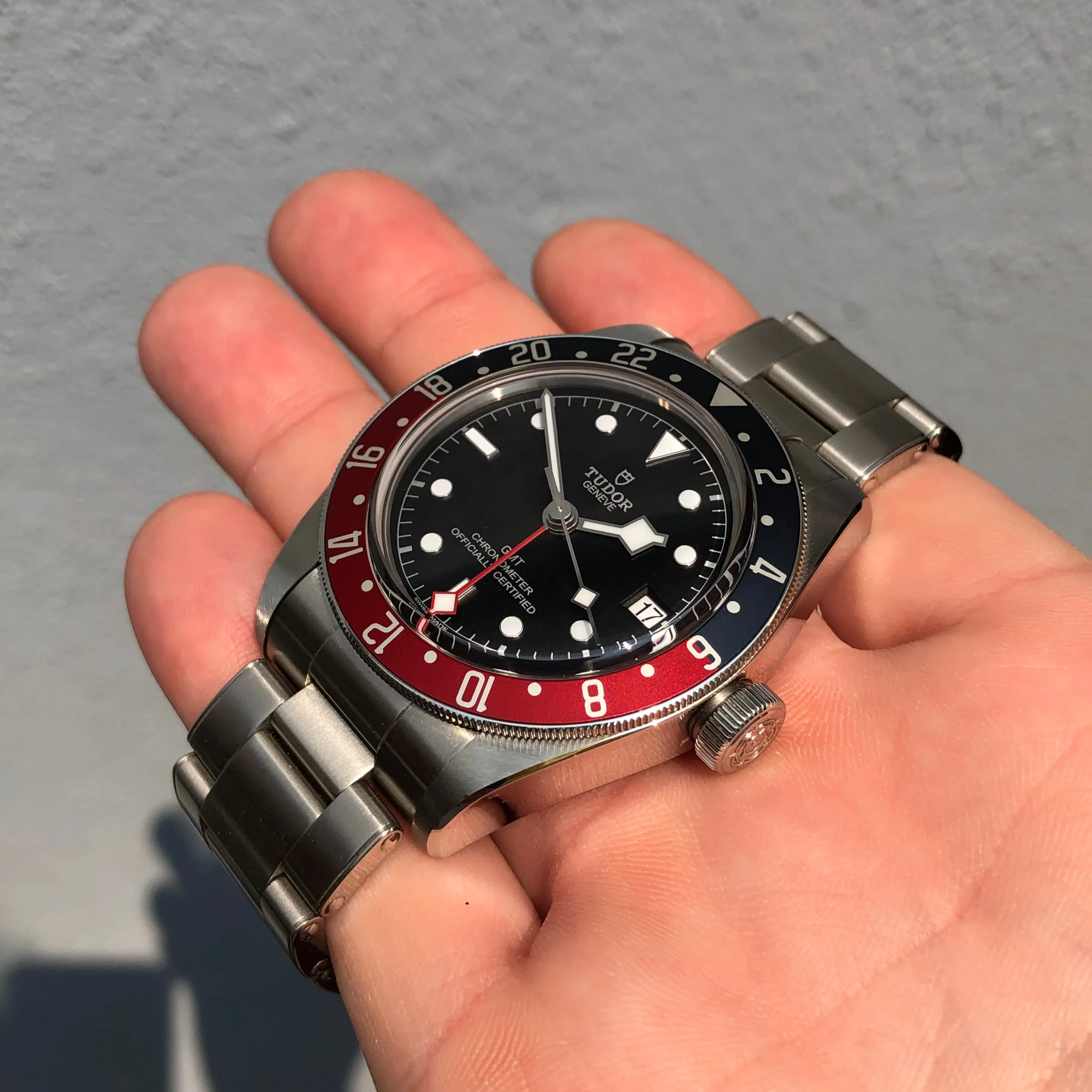 2021 Tudor Black Bay GMT Pepsi 79830RB Stainless Steel Automatic 41mm Wristwatch