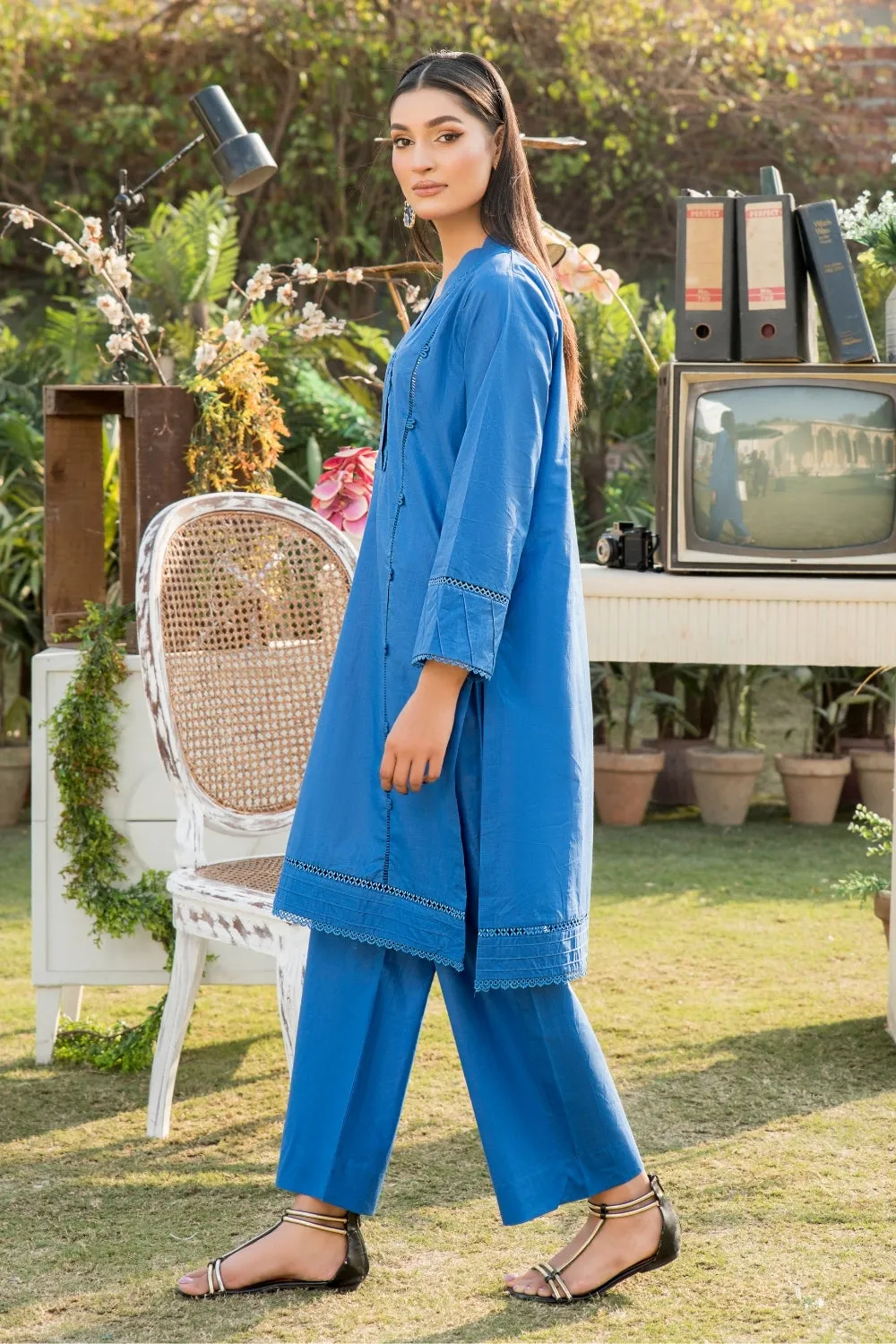 2PC Stitched | Cotton Shirt   Trouser