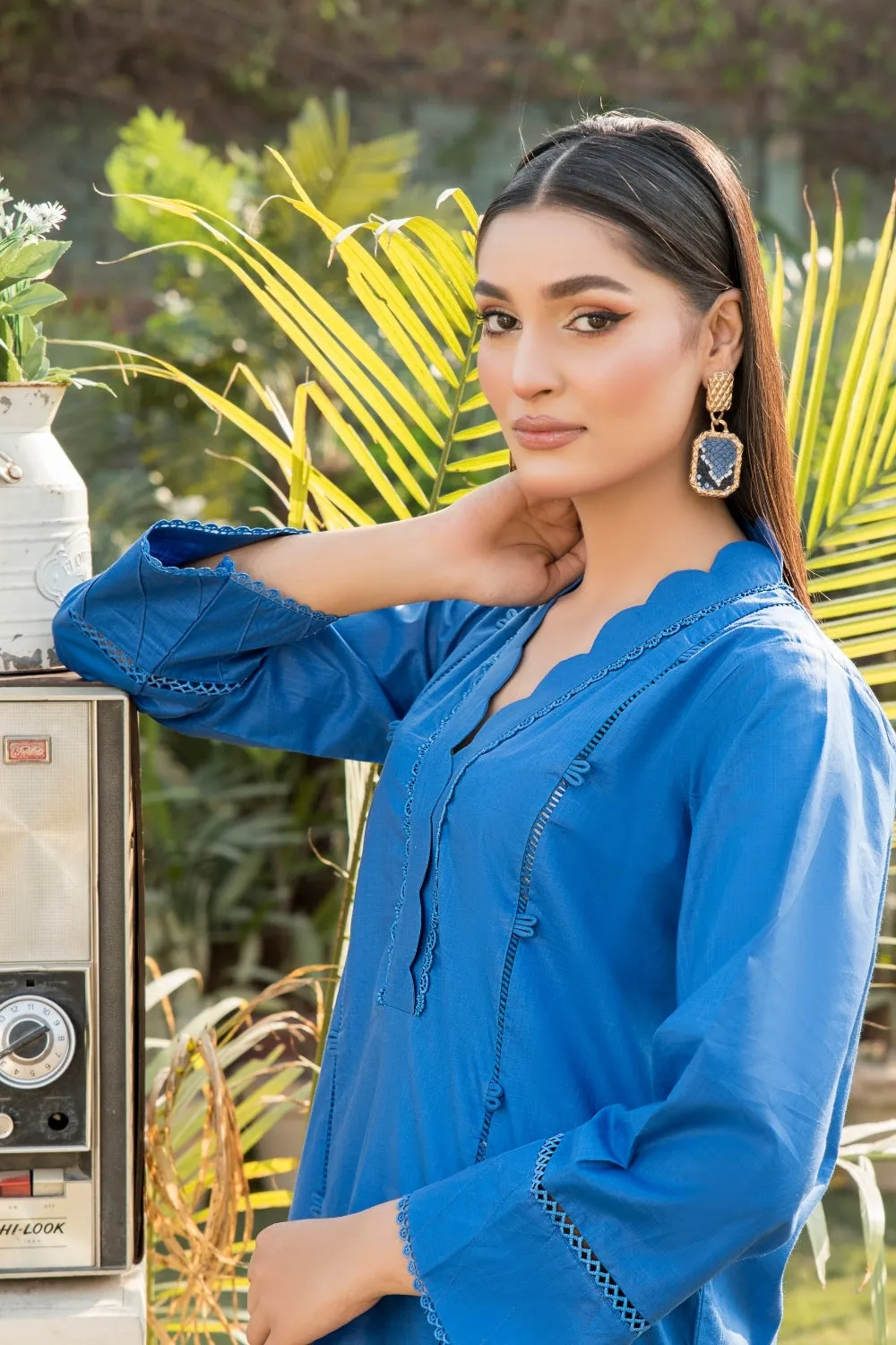2PC Stitched | Cotton Shirt   Trouser