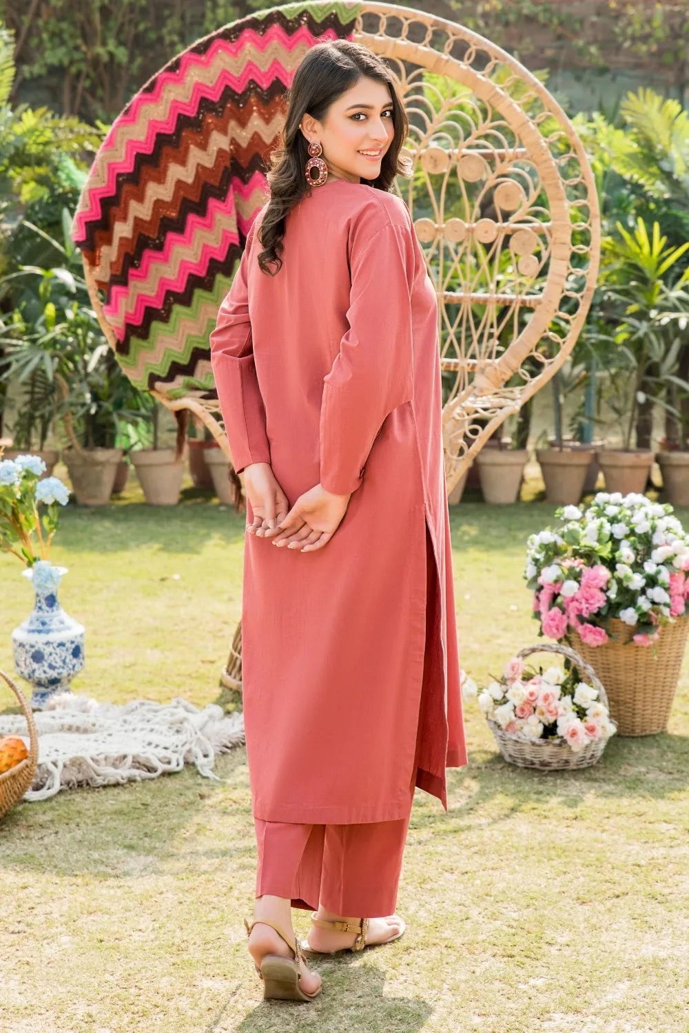 2PC Stitched | Cotton Shirt   Trouser