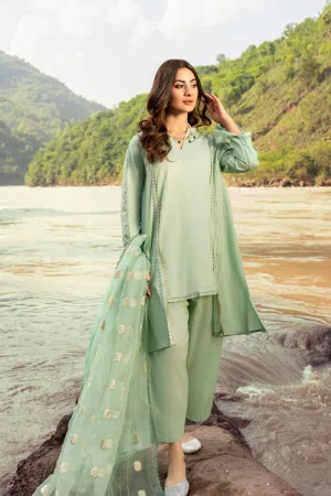 2PC Stitched | Jacquard Shirt   Dupatta
