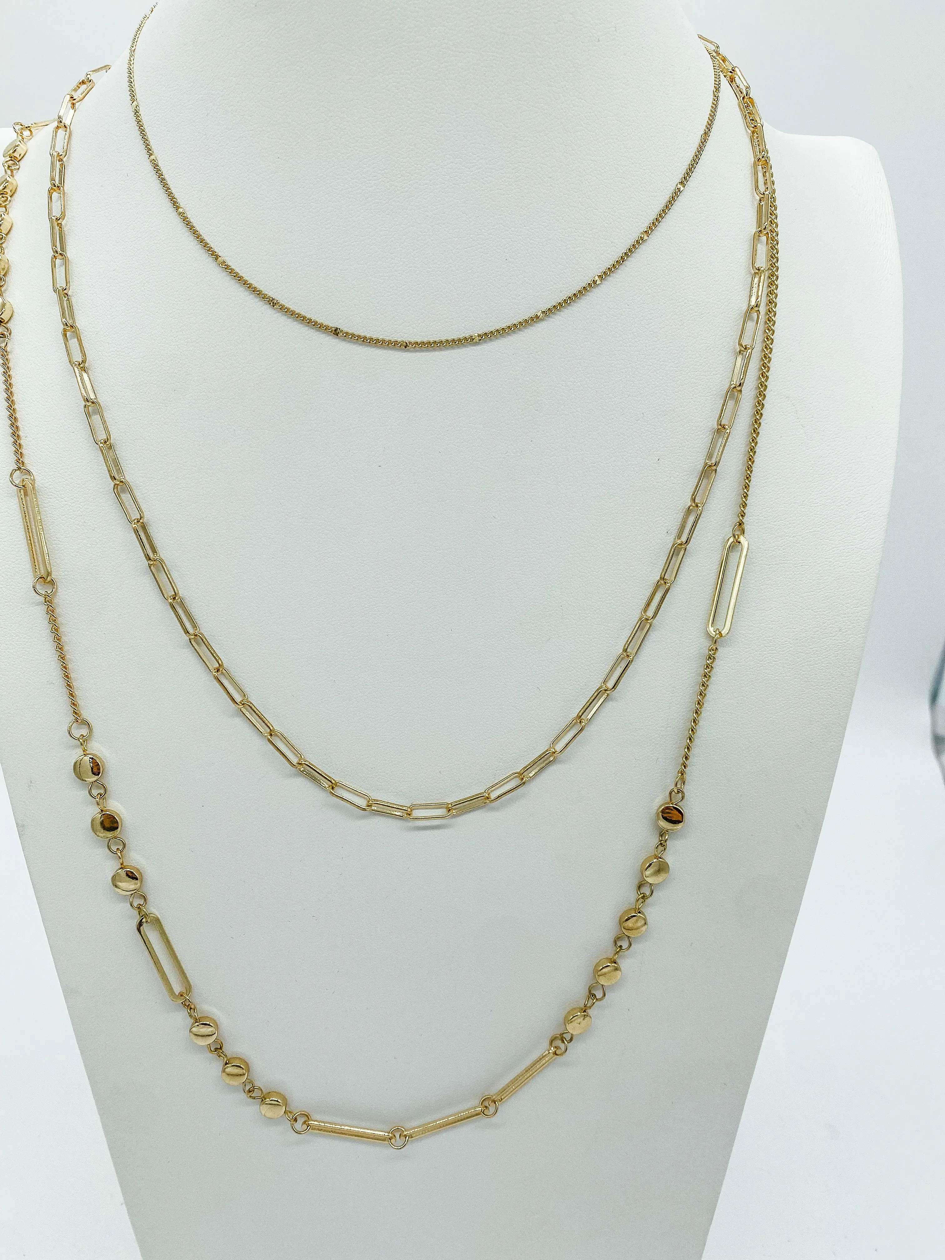 3 Piece Multilayer Necklace