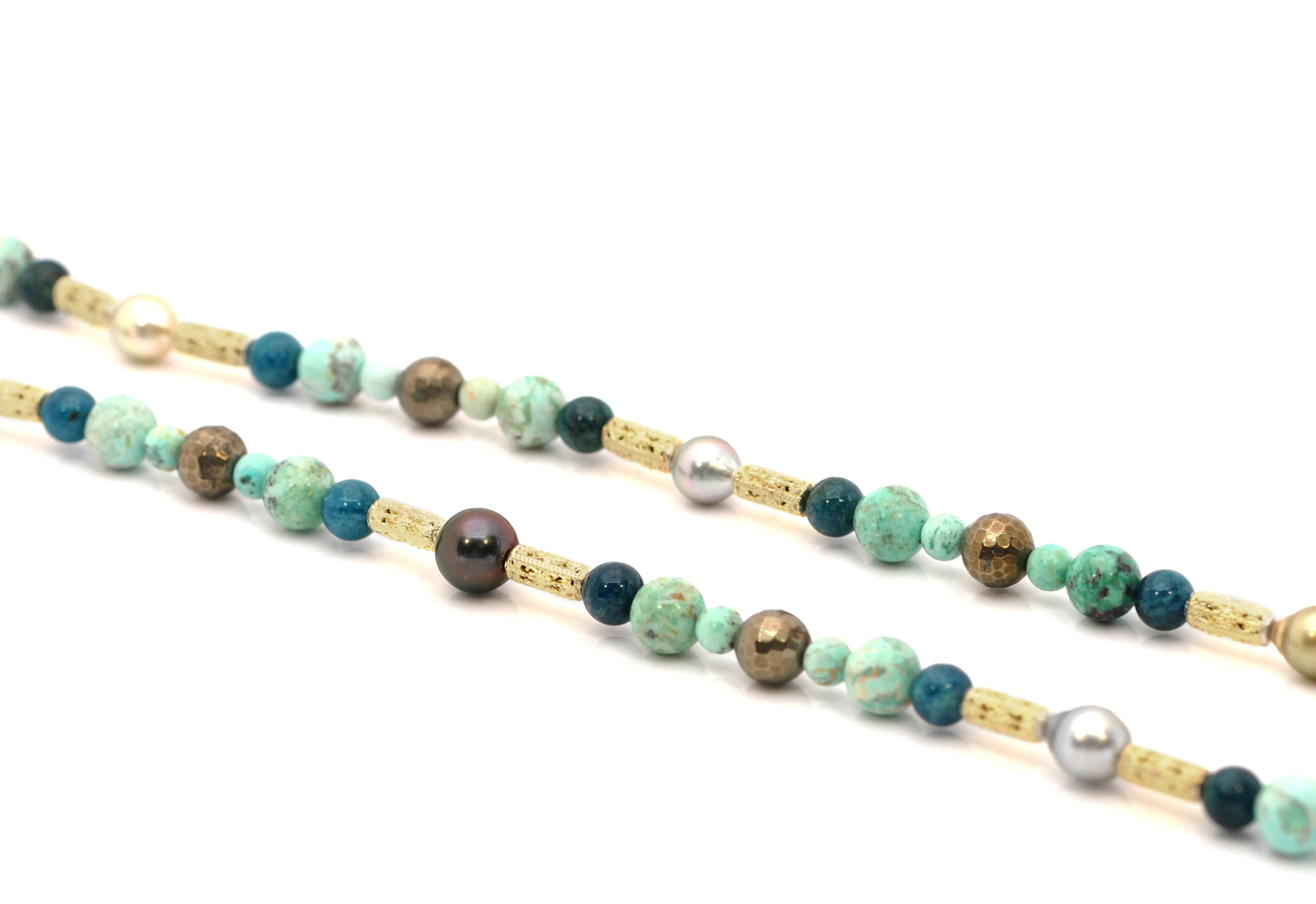 34" MULTI-BEADED NECKLACE