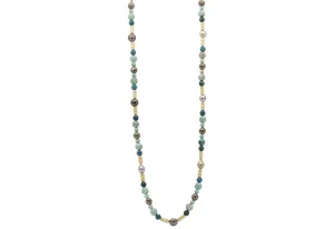 34" MULTI-BEADED NECKLACE