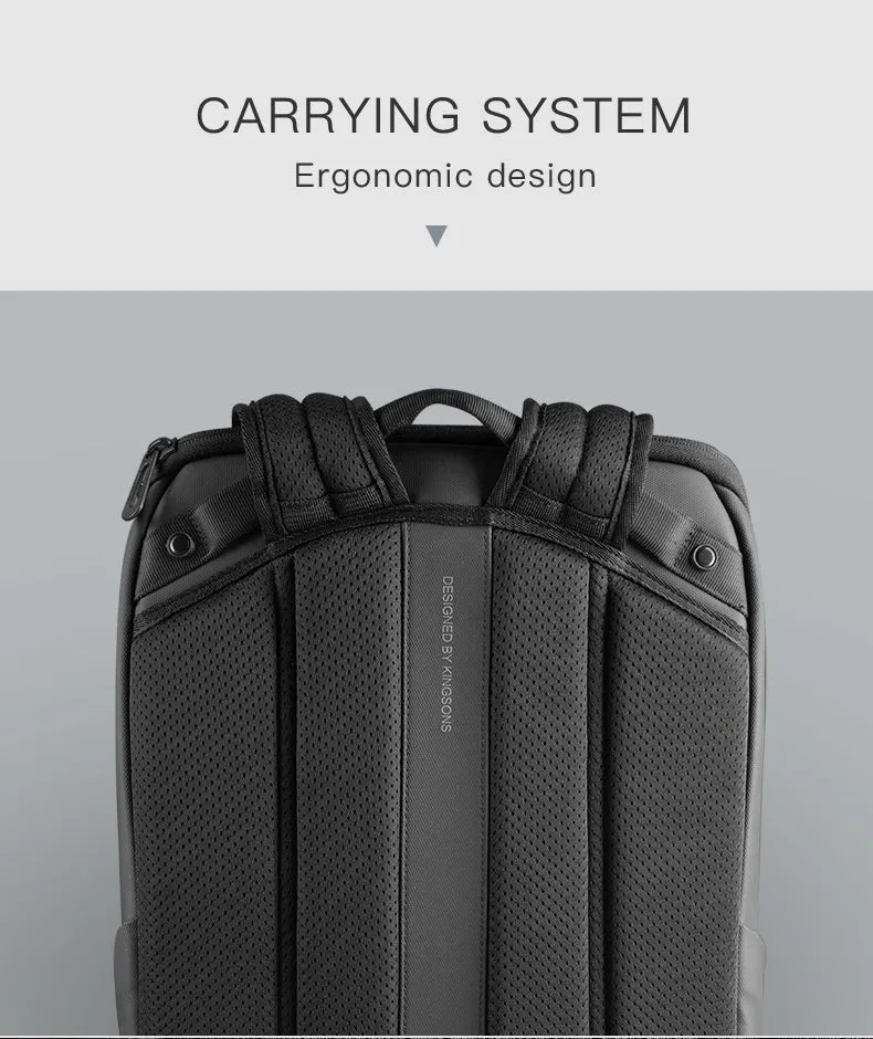 3D Slim Fit City Commuter Backpack