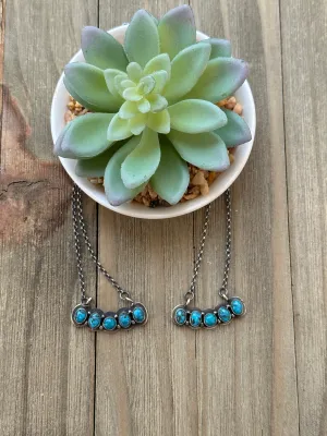 5 Stone Fixed Pendent Necklace