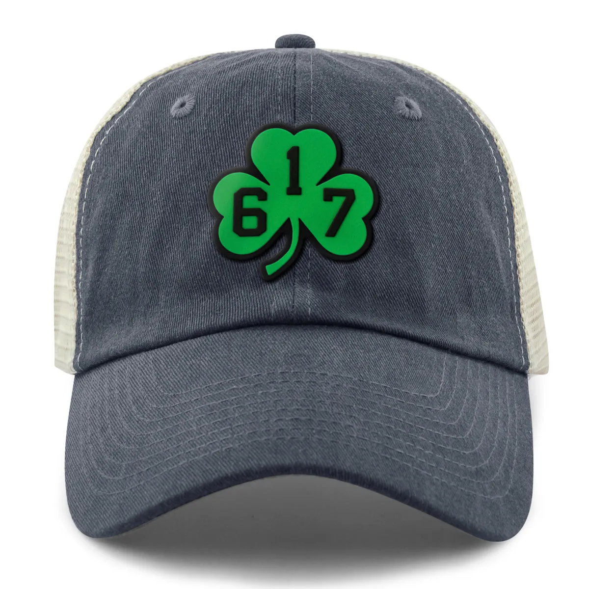 617 Shamrock PVC Patch Relaxed Trucker