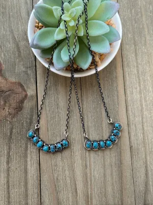 7 Stone Fixed Pendent Necklace