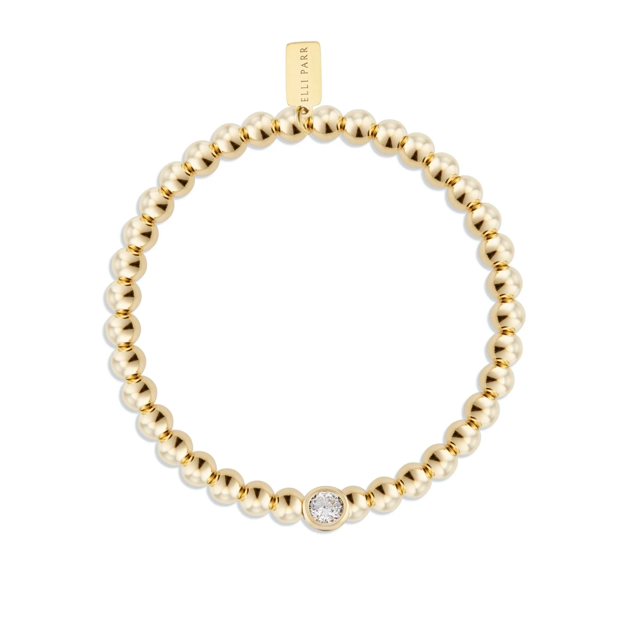 Abbot Gold Fill Beaded Bracelet