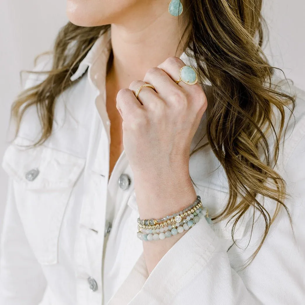 Abbot Gold Fill Beaded Bracelet