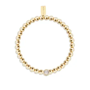 Abbot Gold Fill Beaded Bracelet
