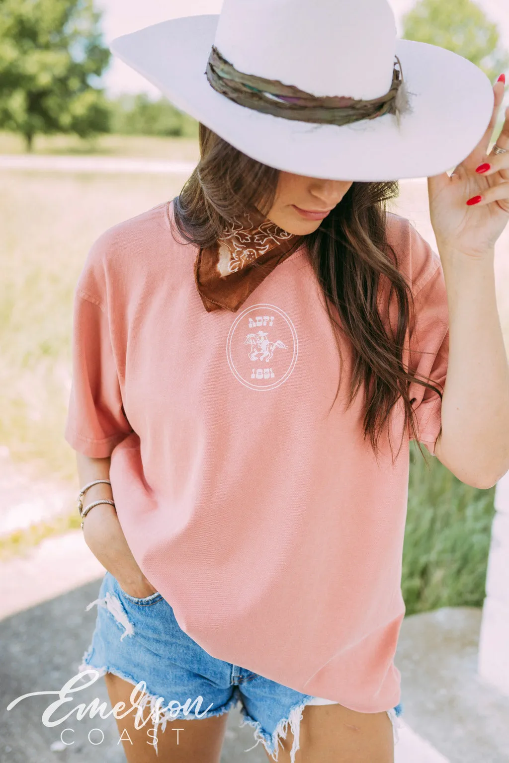 ADPi Yeehaw Boxy Tee