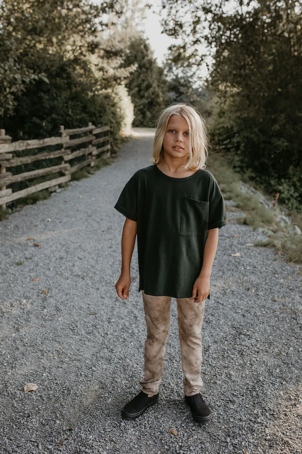 Adventure Awaits:  Kids Boxy Tee