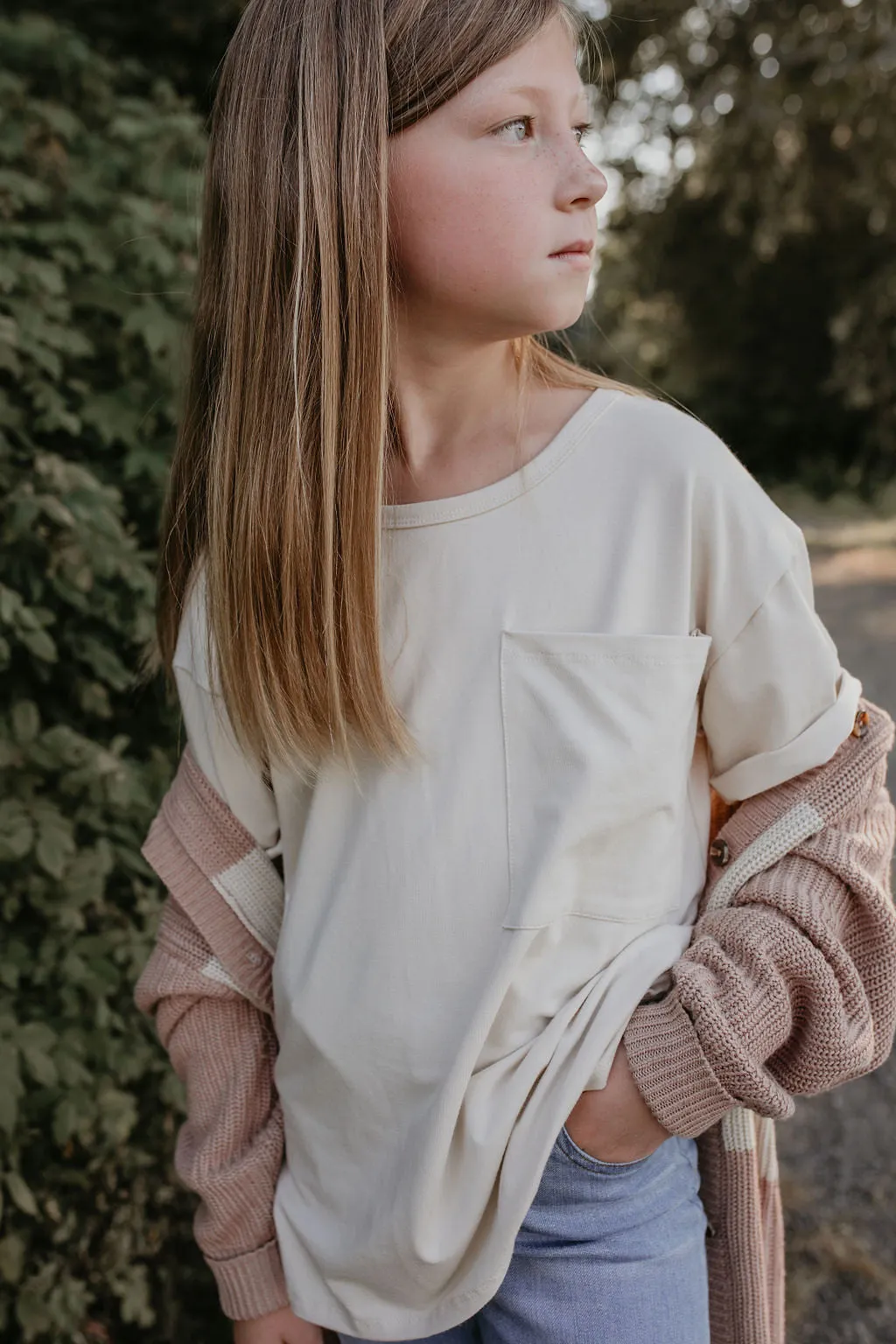 Adventure Awaits:  Kids Boxy Tee