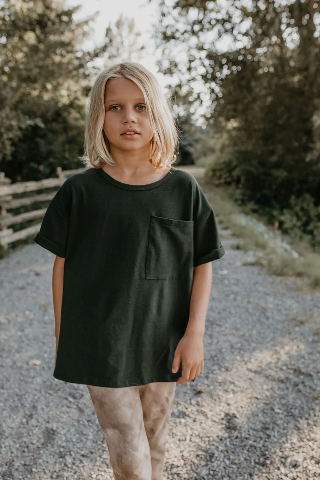Adventure Awaits:  Kids Boxy Tee