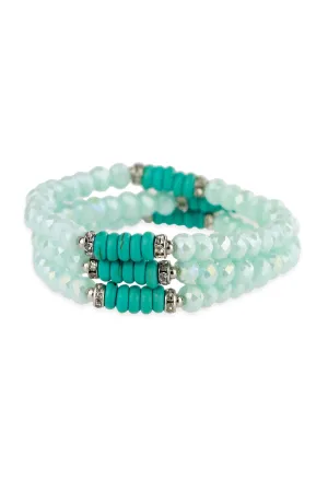 Alana Bead Stretch Bracelet
