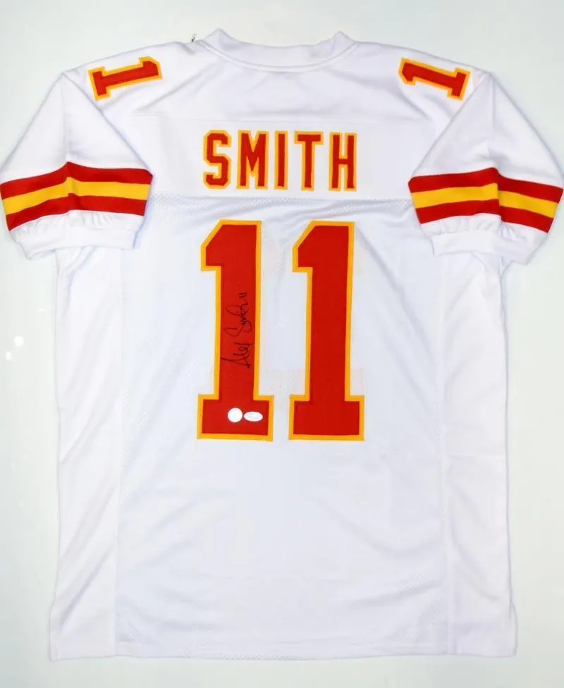 Alex Smith Signed Autographed Kansas City Chiefs Football Jersey (JSA COA)