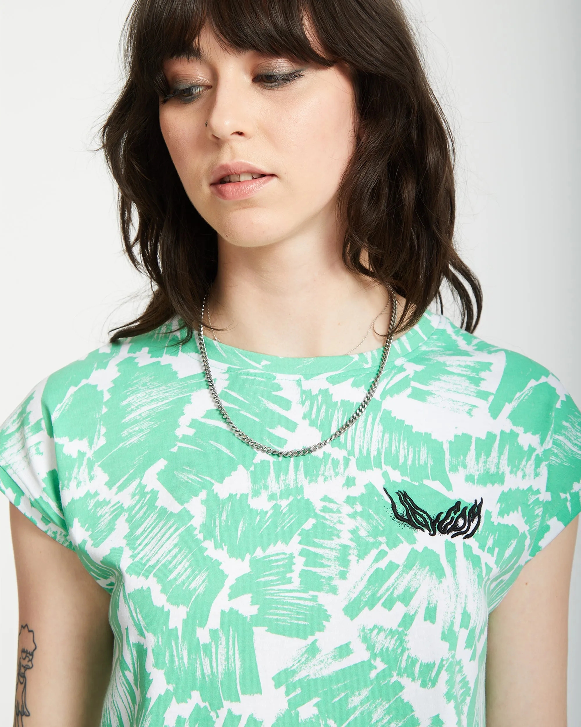 Alix Boxy T-shirt - JADE