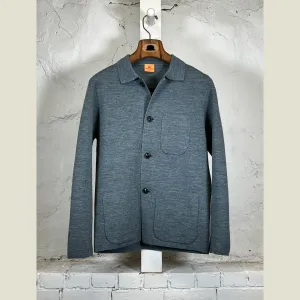 ANDERSEN-ANDERSEN Knit Work Jacket