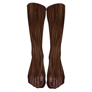 Animal Print Casual High Ankle Socks