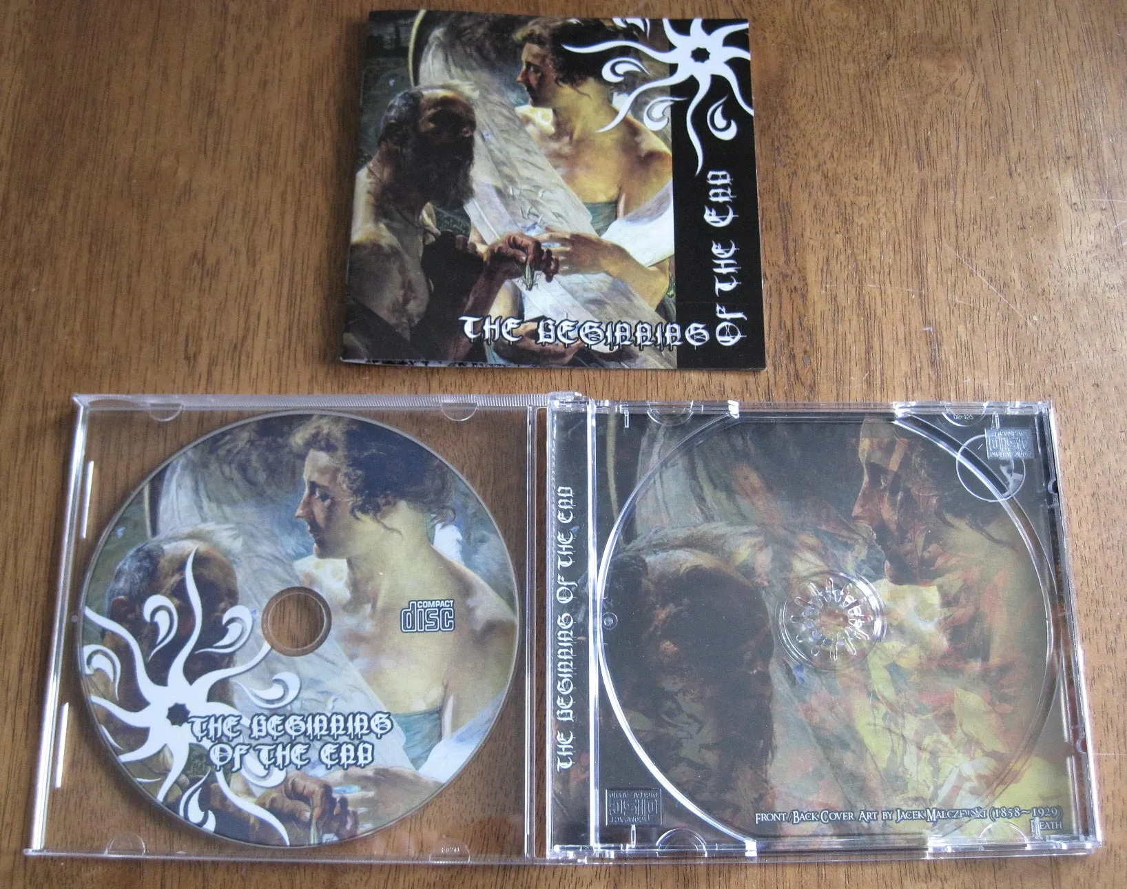 ANTIQUUS SCRIPTUM / KRIGERE WOLF / WALDSCHRAT / NOTRE AMERTUME - 4 Way Split – The Beginning of the End CD