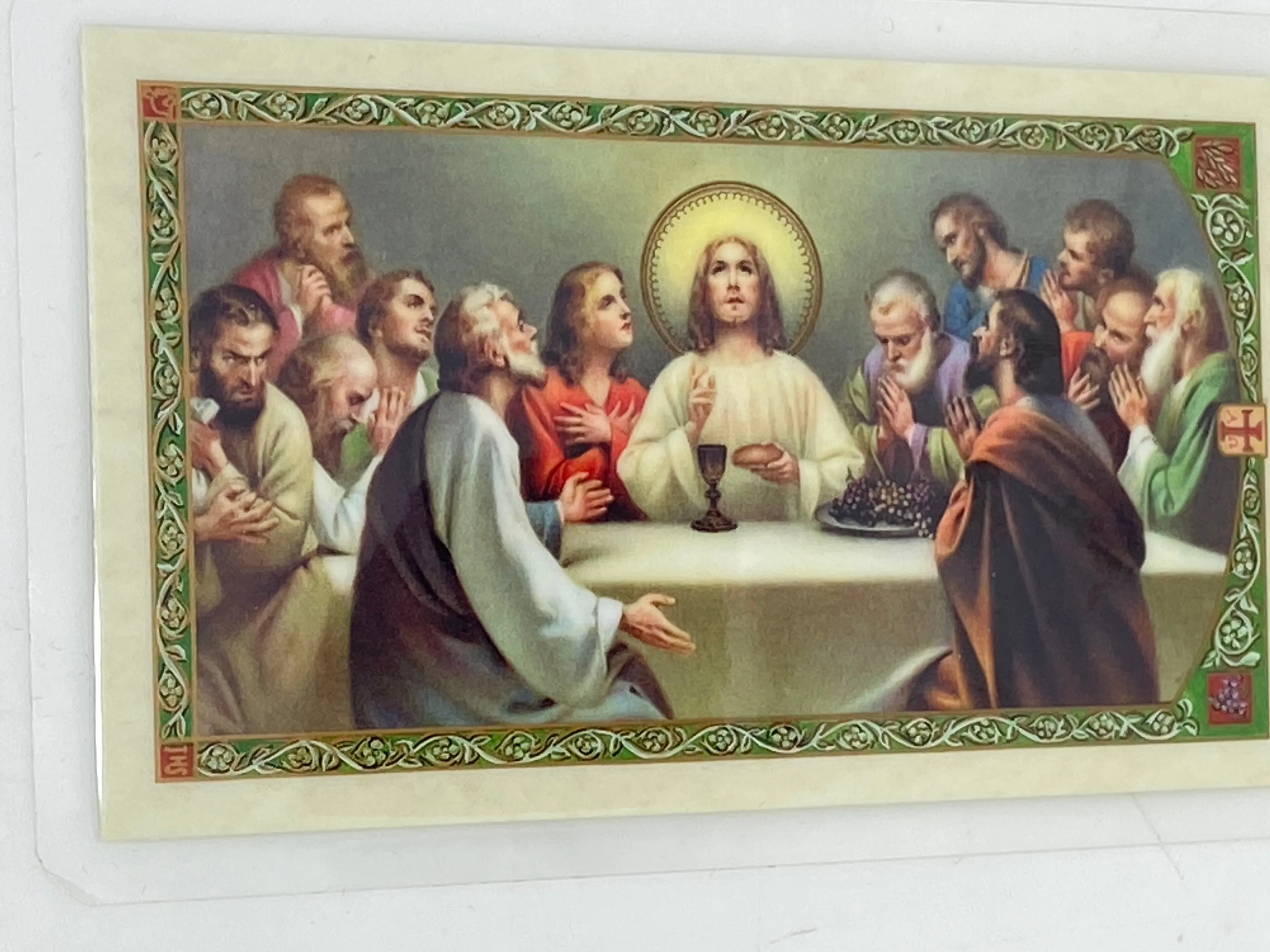 Apostles Creed Laminated Holy Card (Plastic Covered)