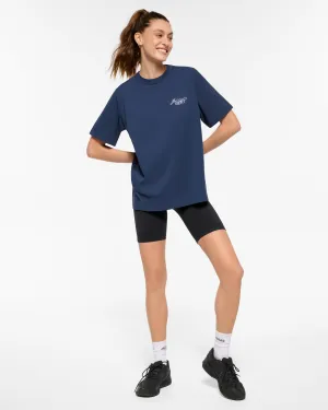 ARCHER BOXY TEE DENIM