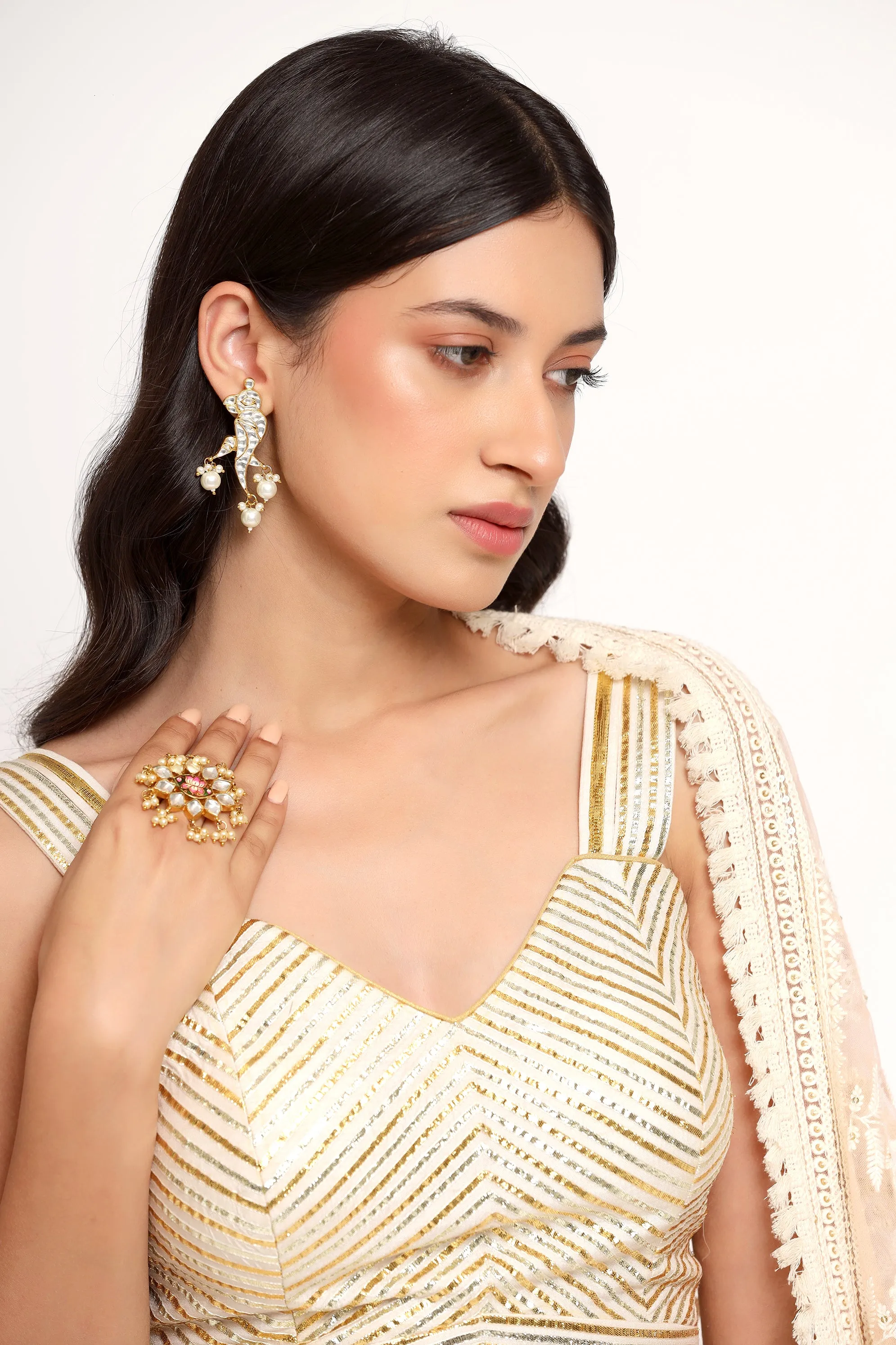 Aria Lehenga (Crystal Blouse)