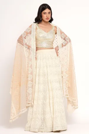 Aria Lehenga (Crystal Blouse)