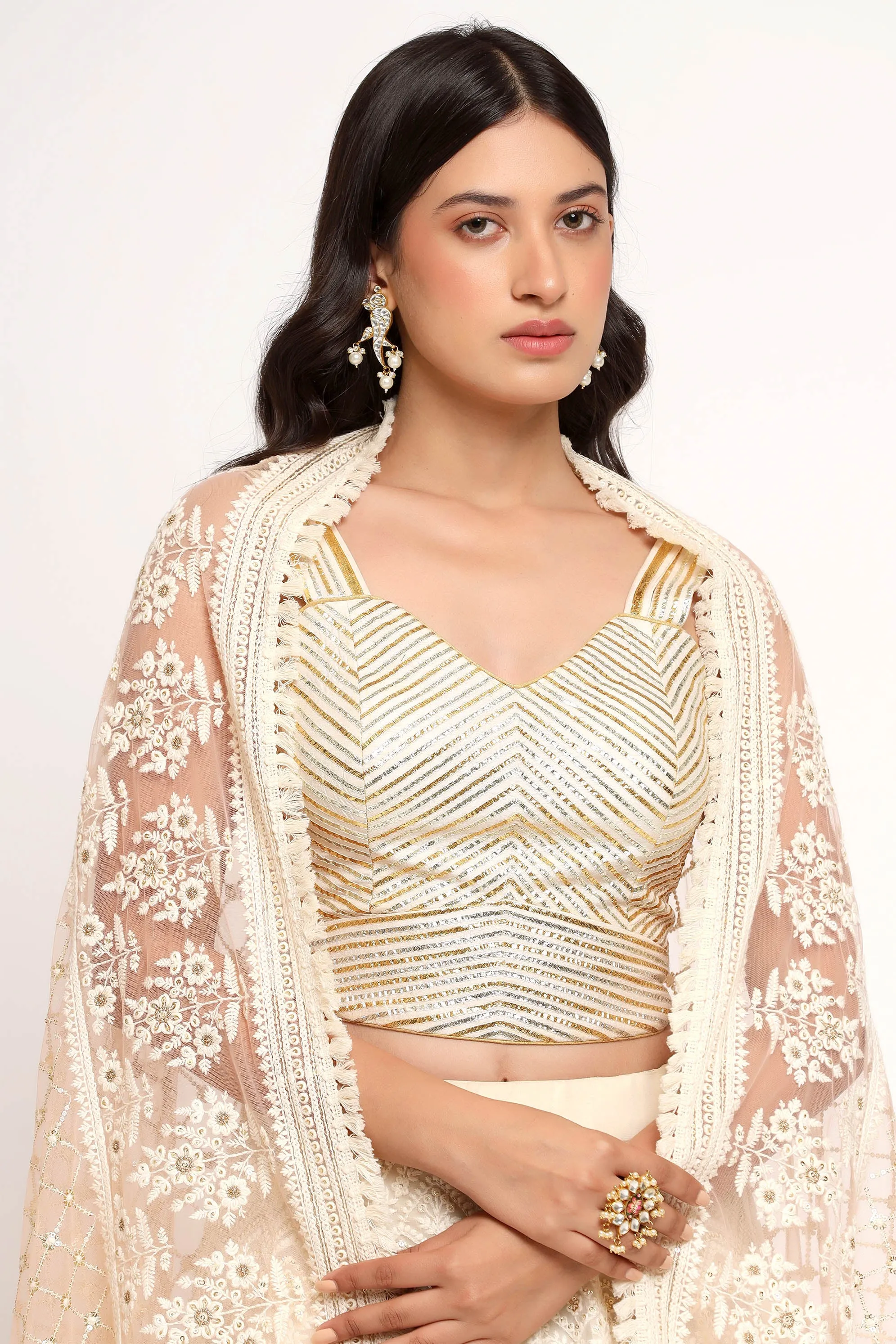 Aria Lehenga (Crystal Blouse)