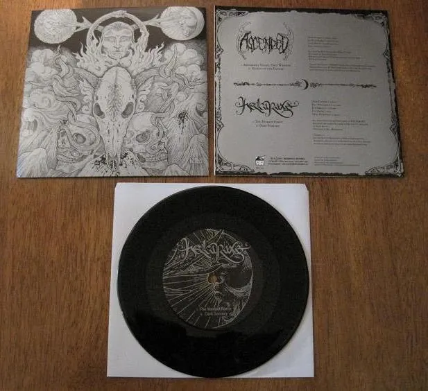 ASCENDED / HELCARAXE	– Split [JACKET VG ]