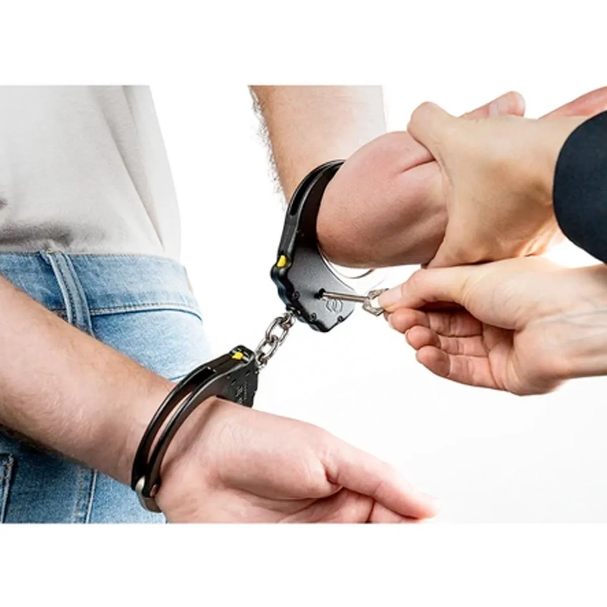 ASP Ultra Plus Cuffs Chain Aluminum Bow