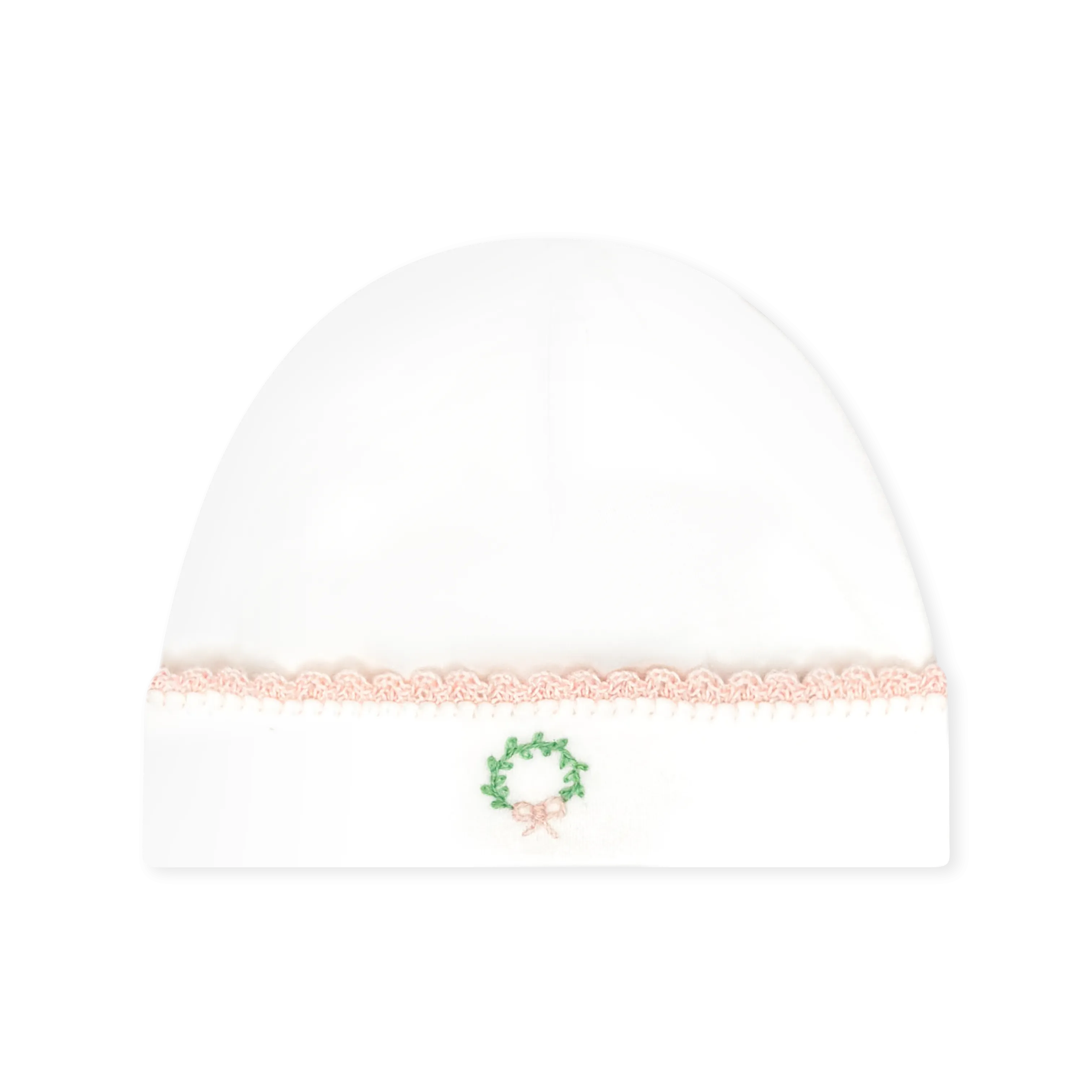Baby Hat - Park White, Wreath