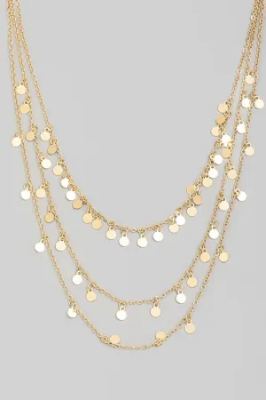 Bailey Coin Charm Necklace