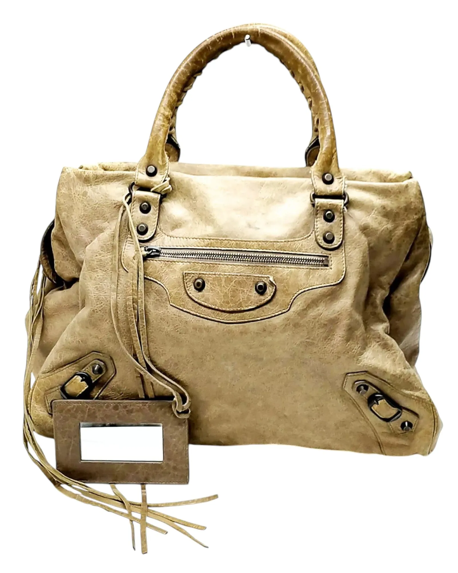 Balenciaga City Bag with Tassles