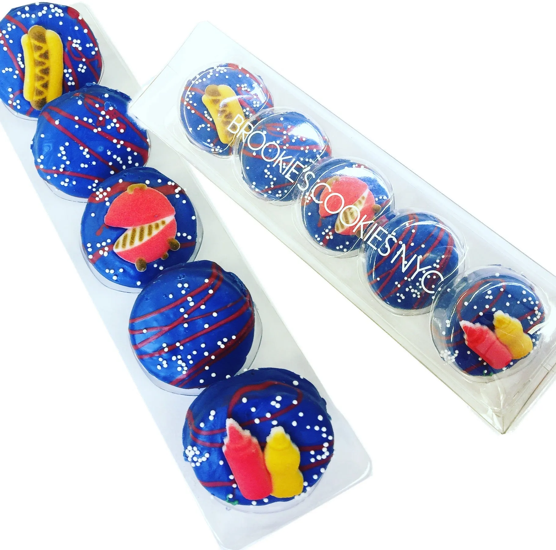 BBQ Themed Chocolate Covered Oreos