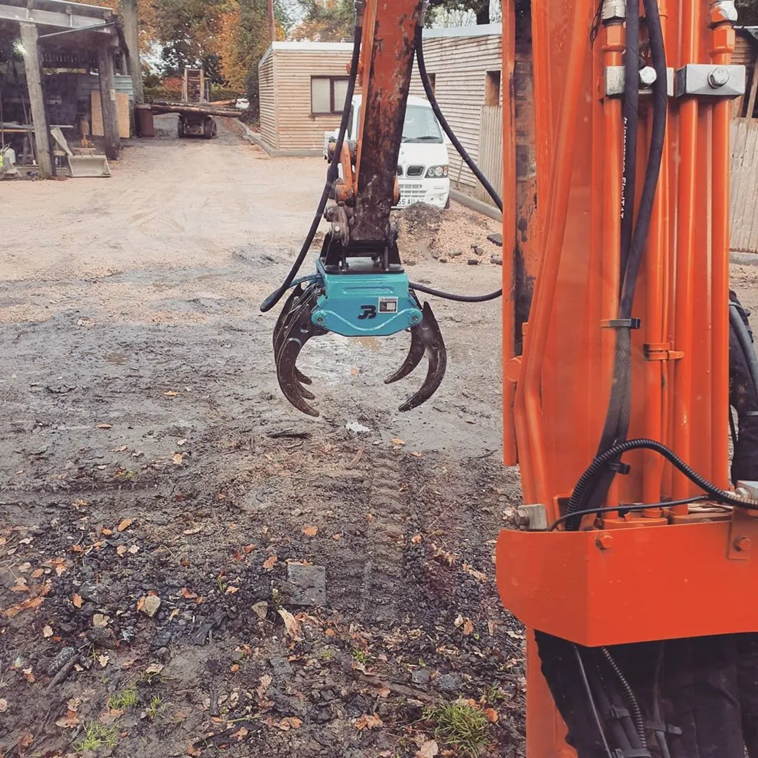 BC120 Excavator Forestry Grab - 2-3 Tonne