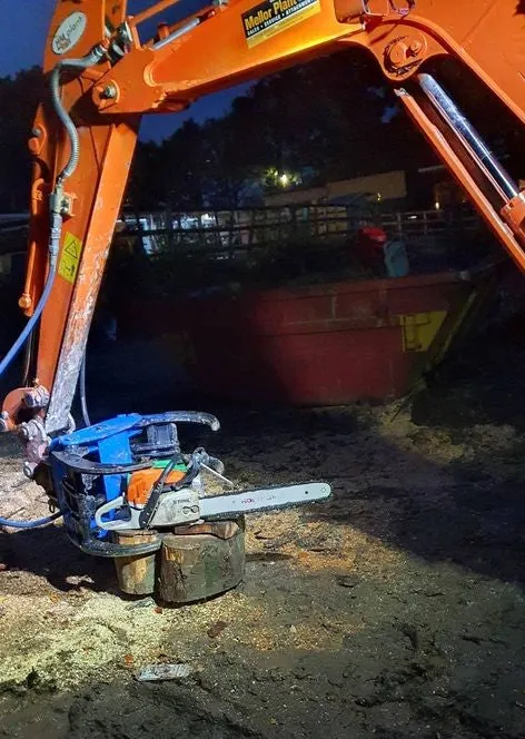 BC120 Excavator Forestry Grab - 2-3 Tonne