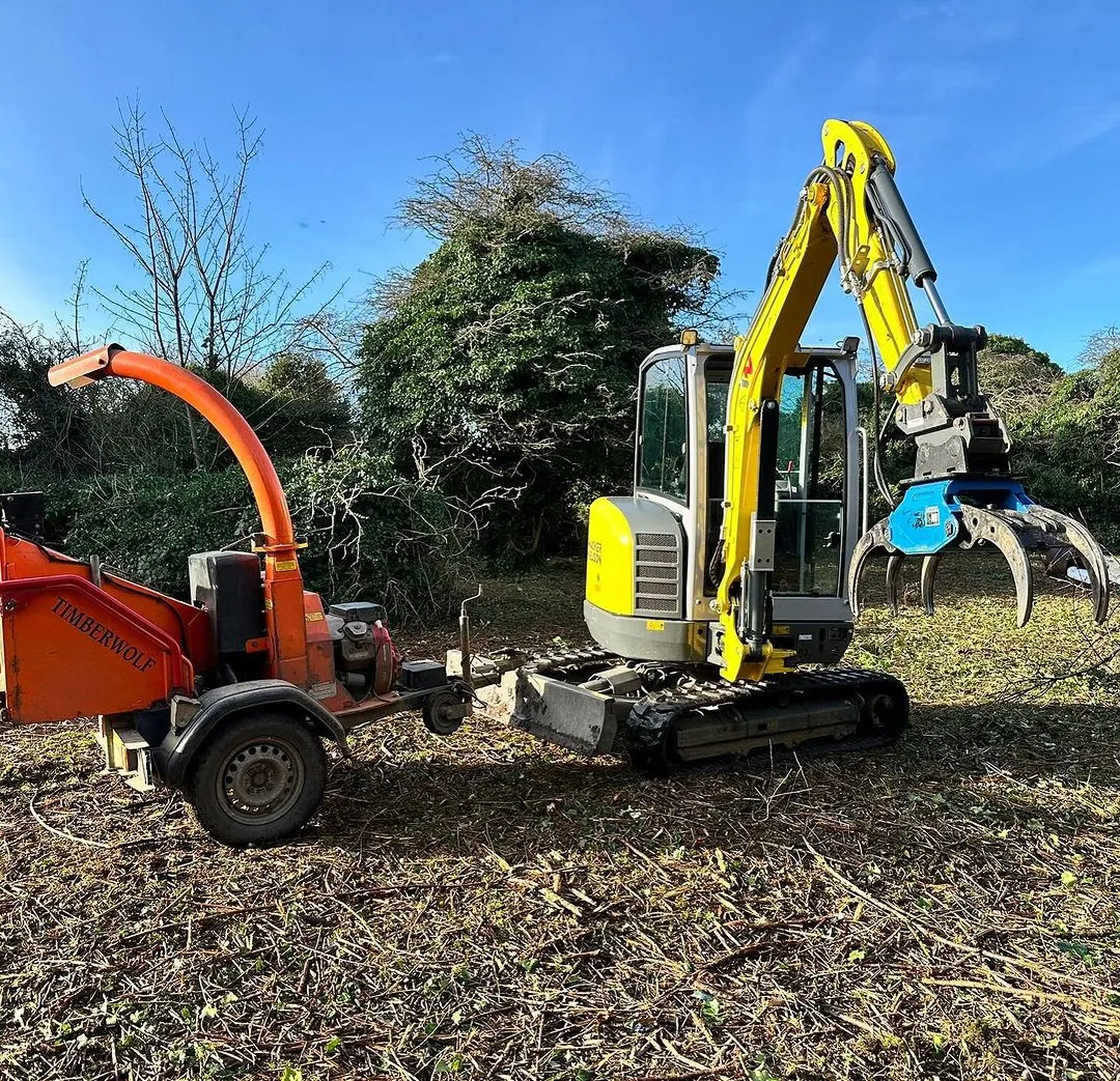 BC120 Excavator Forestry Grab - 2-3 Tonne