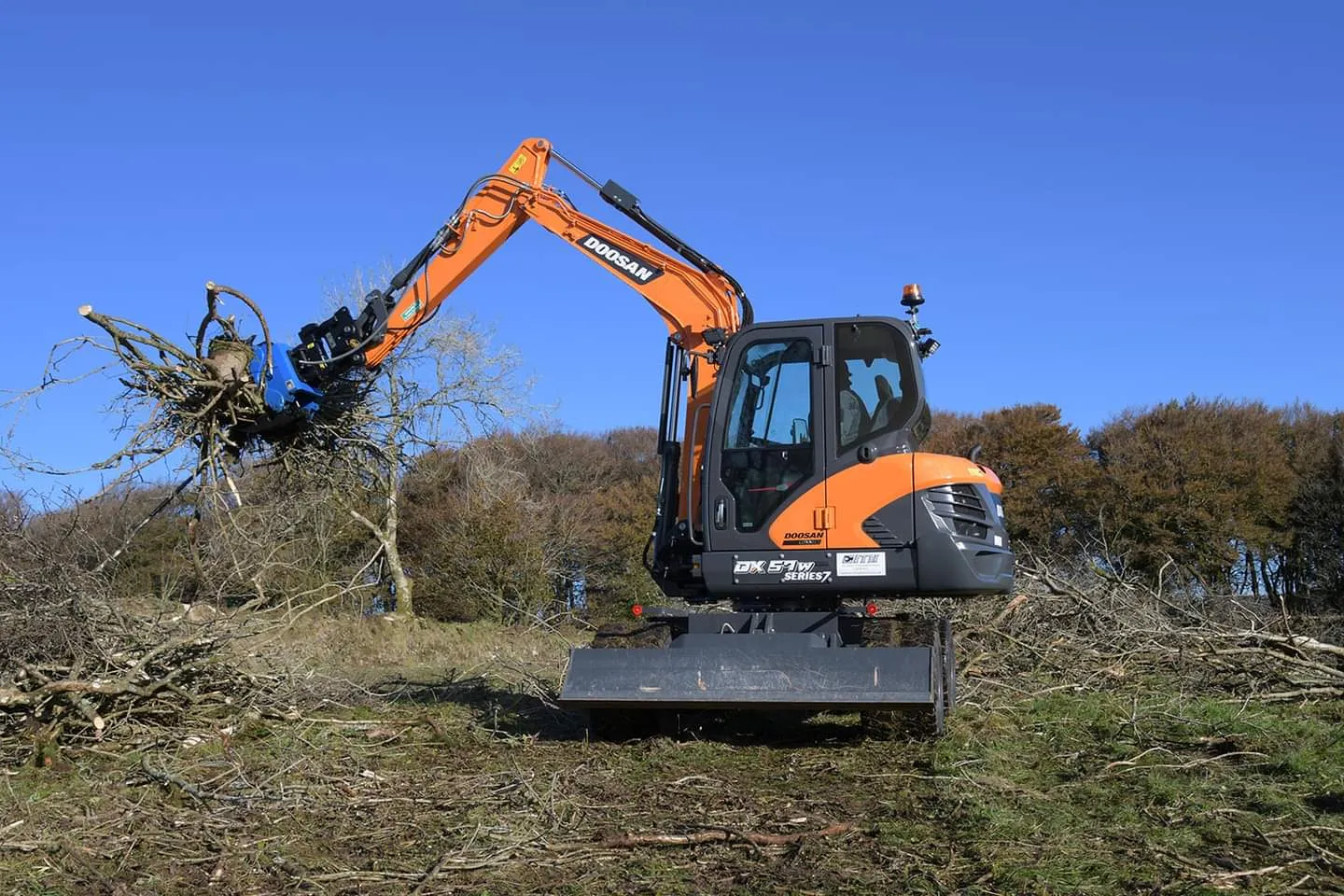 BC230 Excavator Forestry Grab - 4-8 Tonne