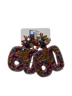 Beaded 60 Earrings